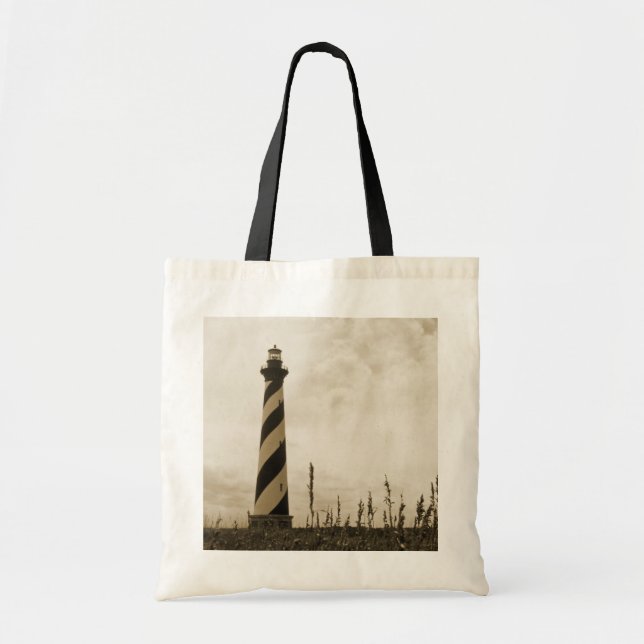 Bolsa Tote Farol de Cape Hatteras (Frente)