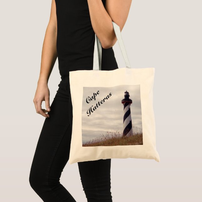 Bolsa Tote Farol de Cape Hatteras (Frente (produto))