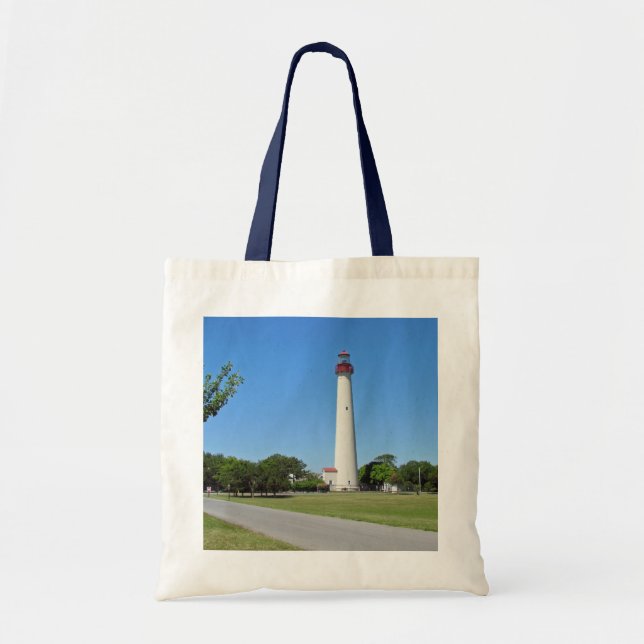 Bolsa Tote Farol de Cape May (Frente)
