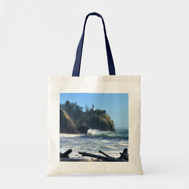 Bolsa Tote Farol de Desapontamento de Cabo, Washington (Frente)