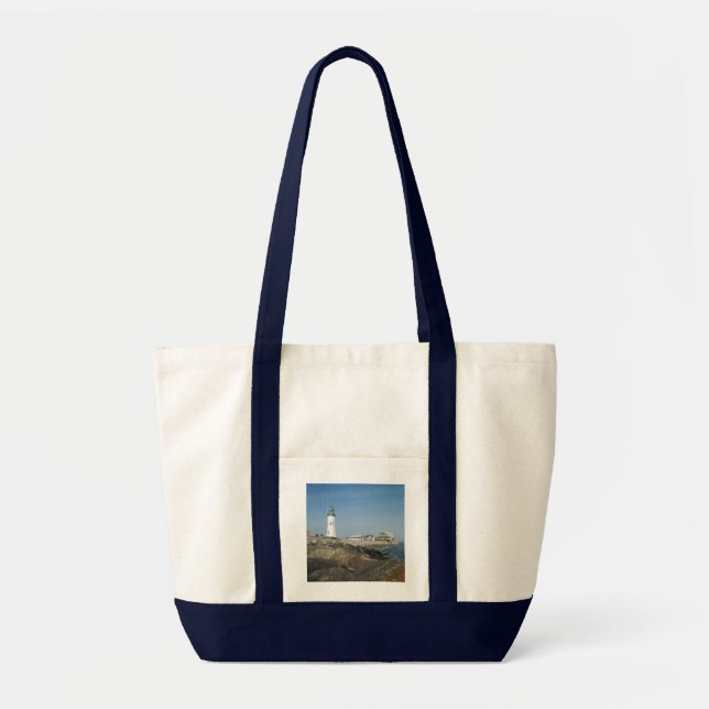 Bolsa Tote Farol de Scituate (Frente)