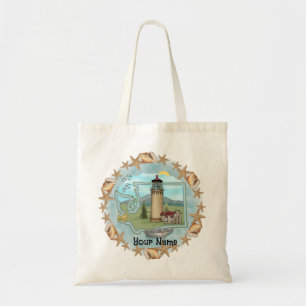 Bolsa Tote Farol de Washington Shells