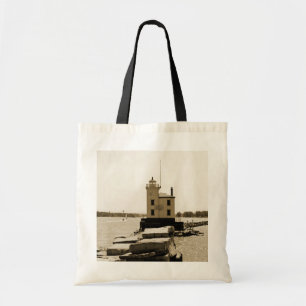 Bolsa Tote Farol do Lago Erie