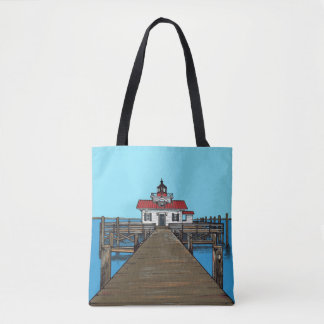 Bolsa Tote Farol dos pântanos de Roanoke