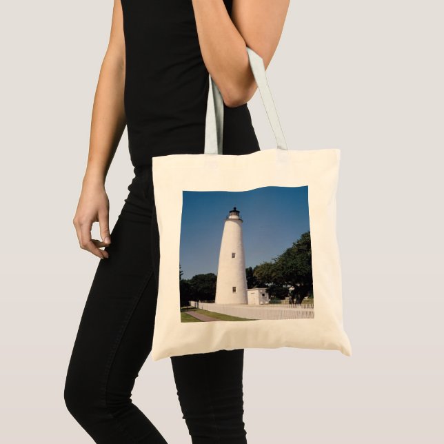 Bolsa Tote Farol Ocracoke (Frente (produto))