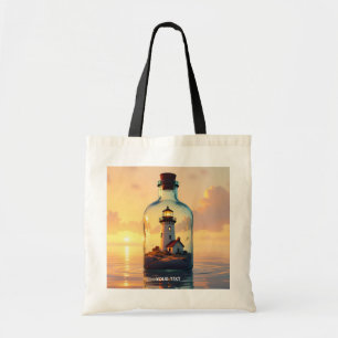 Bolsa Tote Farolzinho Fofo de Fantasia em Garrafa