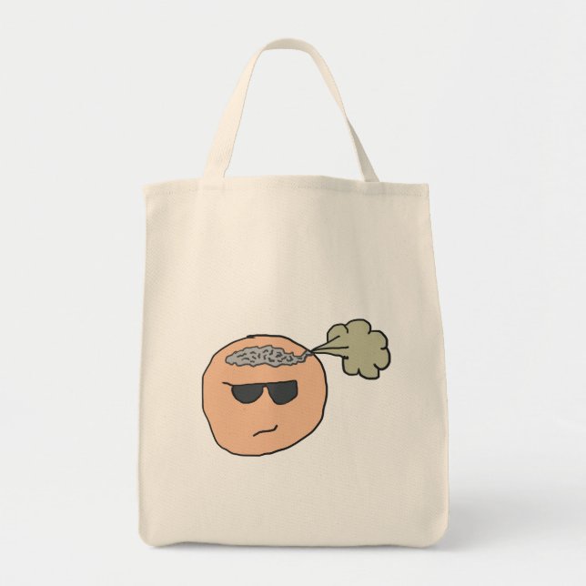 Bolsa Tote Fart do cérebro (Frente)