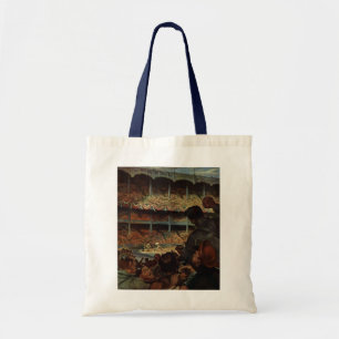 Bolsa Tote Fãs de esportes antigos em um estádio de beisebol