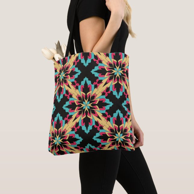 Bolsa Tote Fashion Floral E Sem Glamor (Close Up)