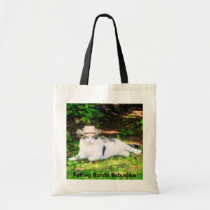 BOLSA TOTE FATBOY BABUSHKA NA SACOLA DO CHAPÉU DE VAQUEIRO