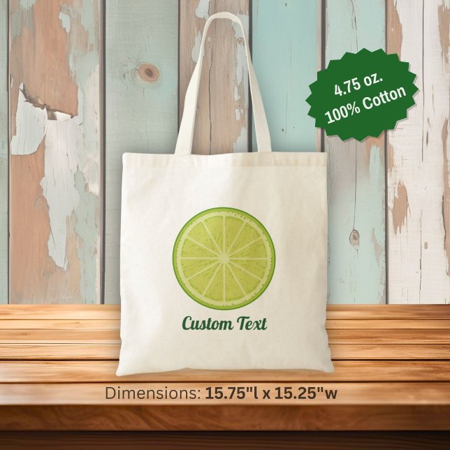 Bolsa Tote Fatia de Lima (Criador carregado)