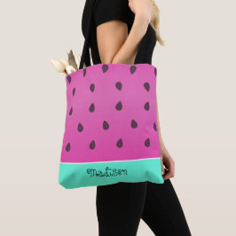 Bolsa Tote Fatia de Melancia Selvagem | Personalizado