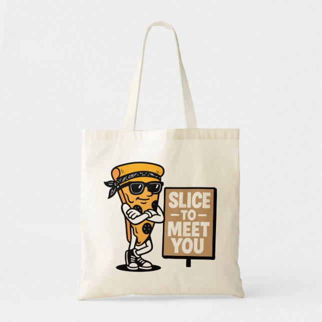 Bolsa Tote Fatia para conhecê-lo (Frente)