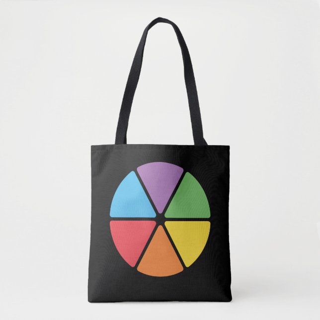 Bolsa Tote Fatias do Conhecimento (Frente)