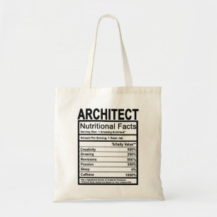 Bolsa Tote Fatos Nutricionais de Arquiteto