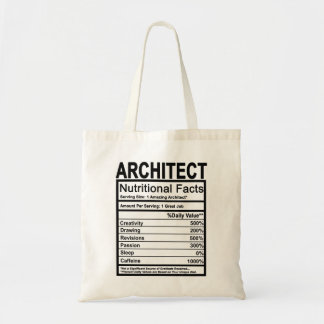 Bolsa Tote Fatos Nutricionais de Arquiteto