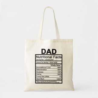 Bolsa Tote Fatos Nutricionais do Papai