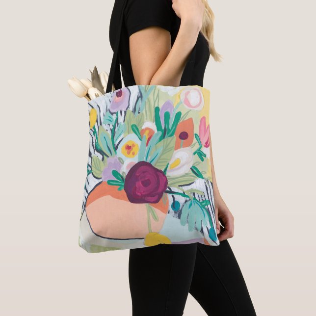 Bolsa Tote Fauvist Floral II (Close Up)