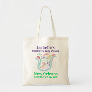 Bolsa Tote Favor de Despedida de Solteira Viagem de Garotas N