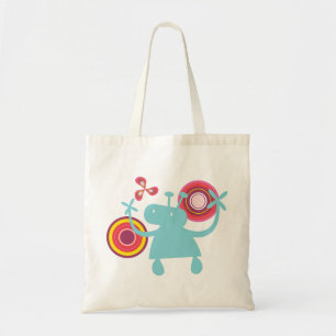 Bolsa Tote Favor de Festa de Aniversário de Alien Cartoon Cír