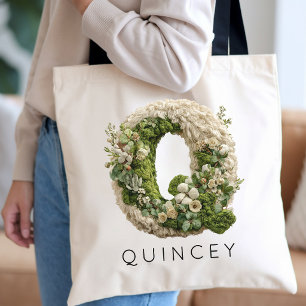 Bolsa Tote Favor Personalizado de Damas de Honra com Floral e
