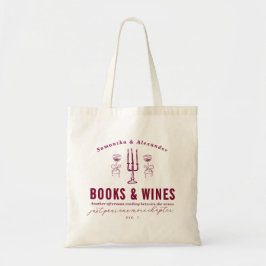 Bolsa Tote Favorite Things Holiday Book & Wine Club Party 