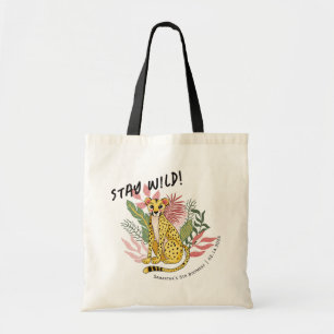 Bolsa Tote Favoritos de festa de aniversário do animal selvag