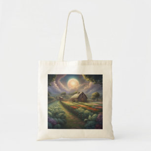 Bolsa Tote Fazenda Country Cottagecore no Verão Mercearia
