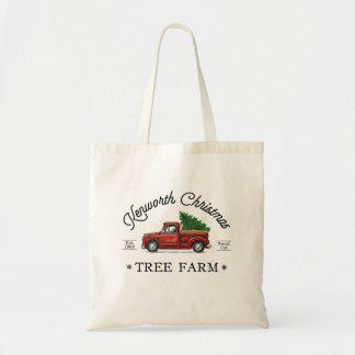 Bolsa Tote Fazenda de Árvore de Natal Kenworth