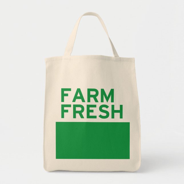 Bolsa Tote Fazenda fresca (Frente)