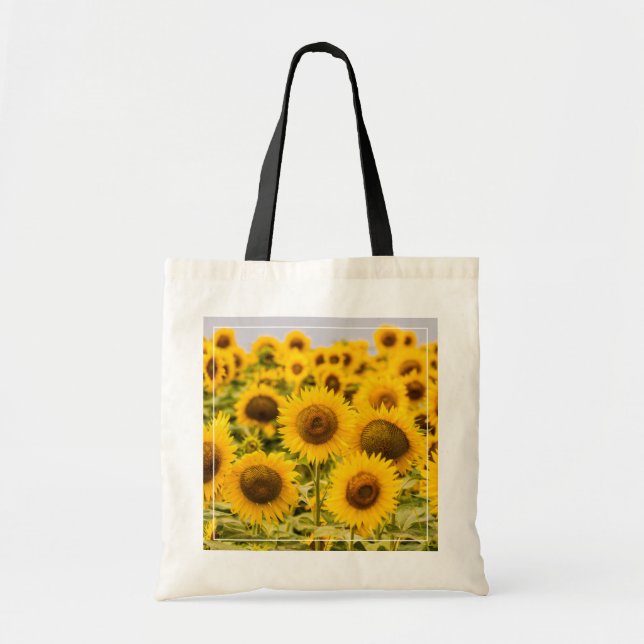 Bolsa Tote Fazendas | Um Campo De Girassol (Frente)