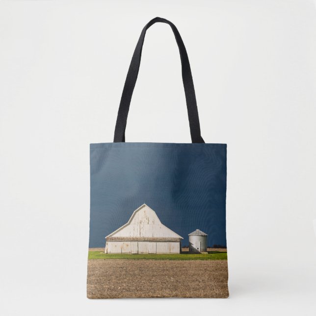 Bolsa Tote Fazendas | White Barn & Silo (Frente)
