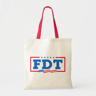 Bolsa Tote FDT Funny Anti-Trump No-Trump