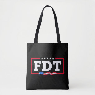 Bolsa Tote FDT Funny Anti-Trump No-Trump
