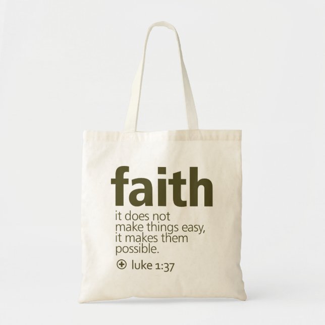 Bolsa Tote Fé (Frente)