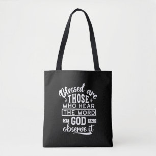 Bolsa Tote Fé e Obediência – Escritura Inspiradora