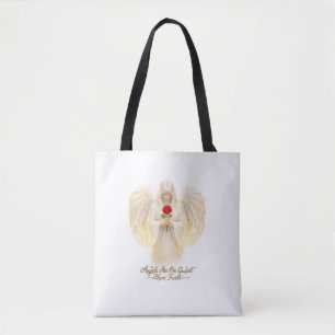 Bolsa Tote FéAngélica CoraçãoDourado