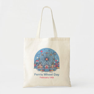 Bolsa Tote Feb 14 Ferris Wheel Day