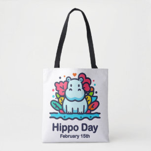 Bolsa Tote Feb 15 Hippo Day