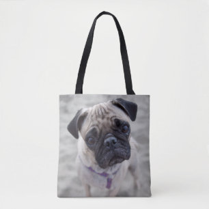 Bolsa Tote Fechamento do Pug