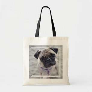Bolsa Tote Fechamento do Pug