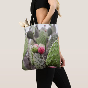 Bolsa Tote Feche O Cactus De Pear