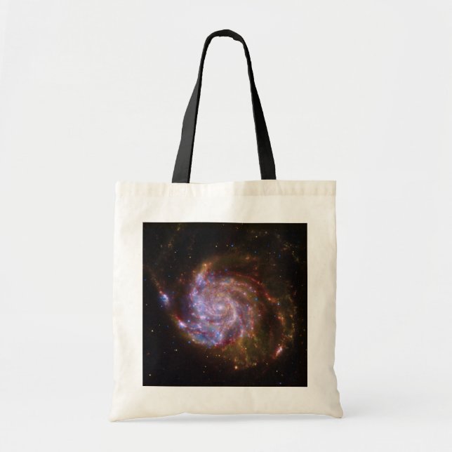 Bolsa Tote Fécula de cravagem: M101 Galáxia (Frente)