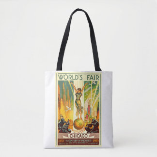 Bolsa Tote Feira do Mundo de Chicago, século 1933 do Progress