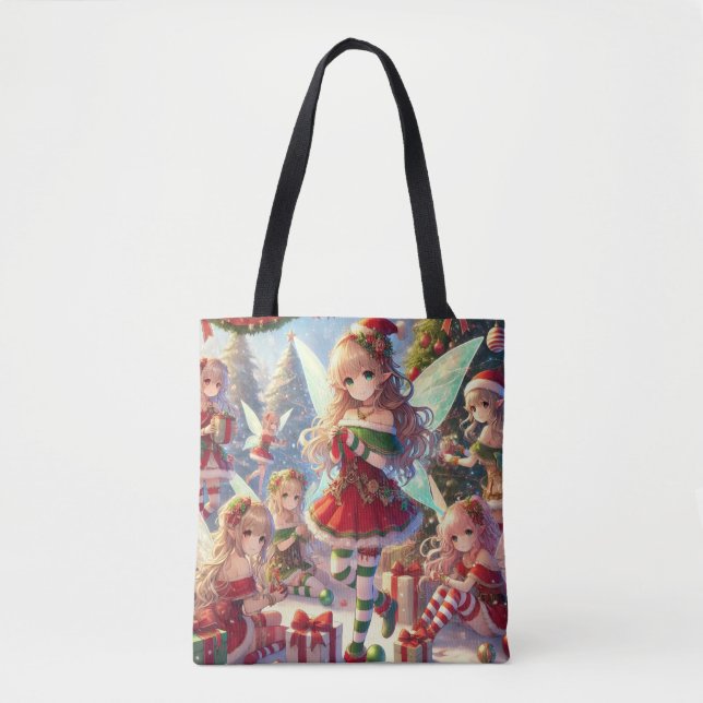 Bolsa Tote Feiras De Natal No Trabalho (Frente)