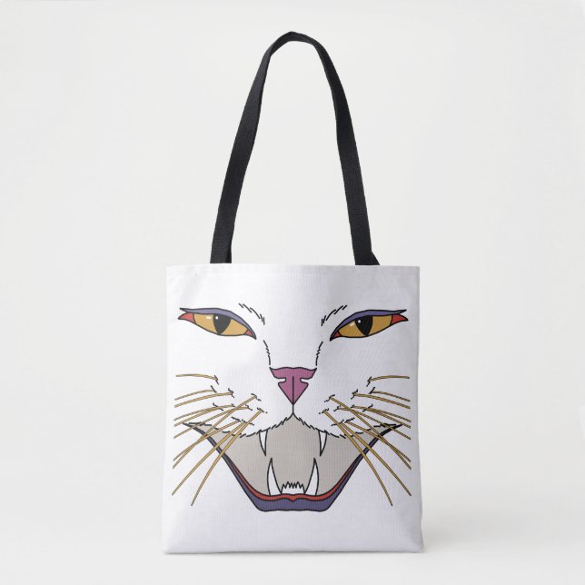 Bolsa Tote Feisty Cat Lover (Frente)