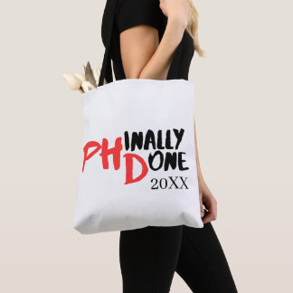 Bolsa Tote Feita por finalidade - Design de Cotação de Gradua