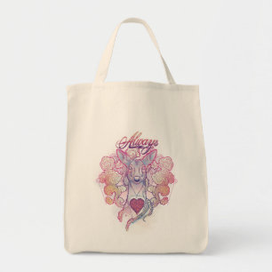 Bolsa Tote Feitiço de Harry Potter "Sempre" Doe Patronus
