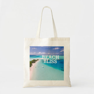 Bolsa Tote Felicidade bonita da praia reusável