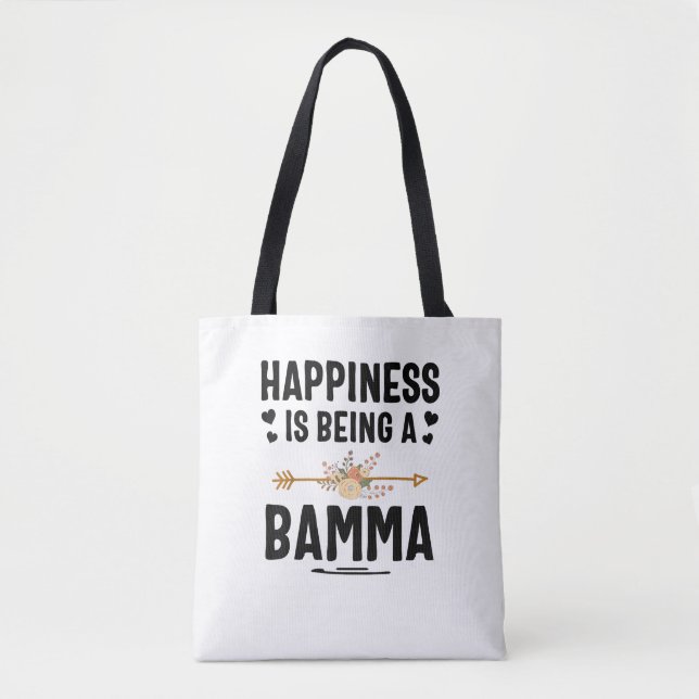 Bolsa Tote Felicidade É Ser Um Natal Bamma (Frente)